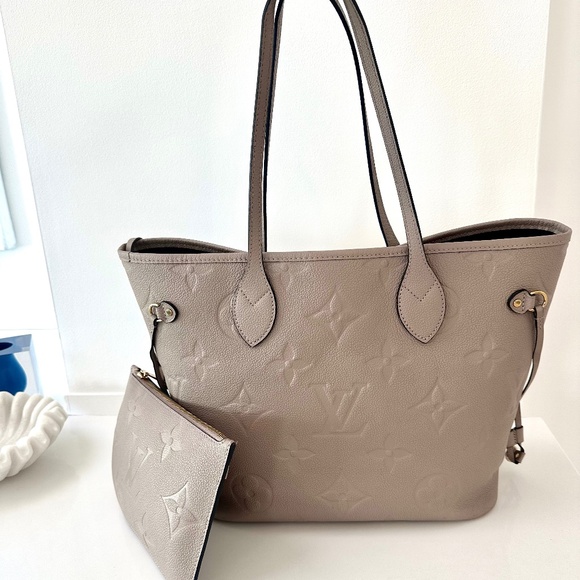Empriente Medium Tote in Taupe/Turtledove - Picture 1 of 12